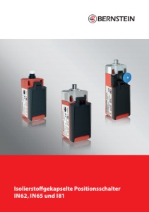 Bernstein: Isolierstoffgekapselte Positionsschalter