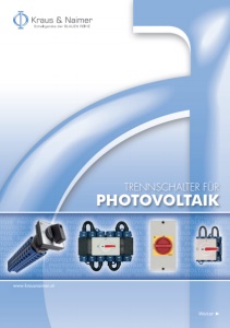 Kraus & Naimer: Trennschalter für Photovoltaik