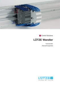 LÜTZE: Wandler