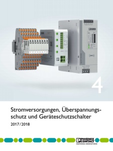 Phoenix Contact: Stromversorgungen, Überspannungsschutz und Geräteschutzschalter 2017/18