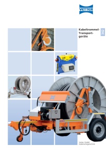 VETTER: 342 Kabeltrommel Transportgeräte
