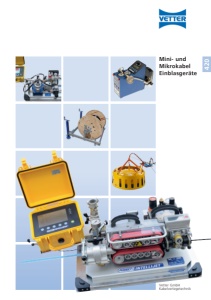 VETTER: 420 Mini- und Mikrokabel Einblasgeräte